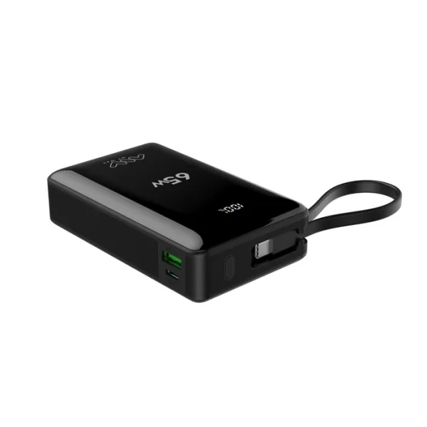 MYWAY Batterie externe PC 20.000mAh 65W USB-C + USB-A