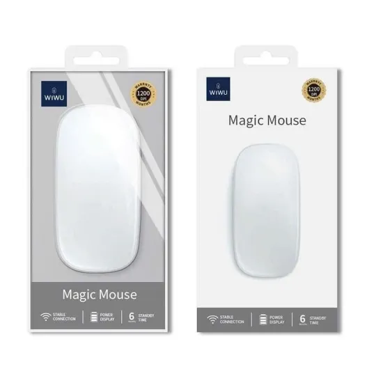 Emballage WIWU Souris Magic Pro blanche sans fil