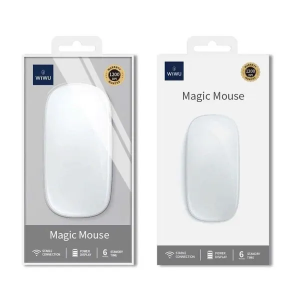 Emballage WIWU Souris Magic Pro blanche sans fil