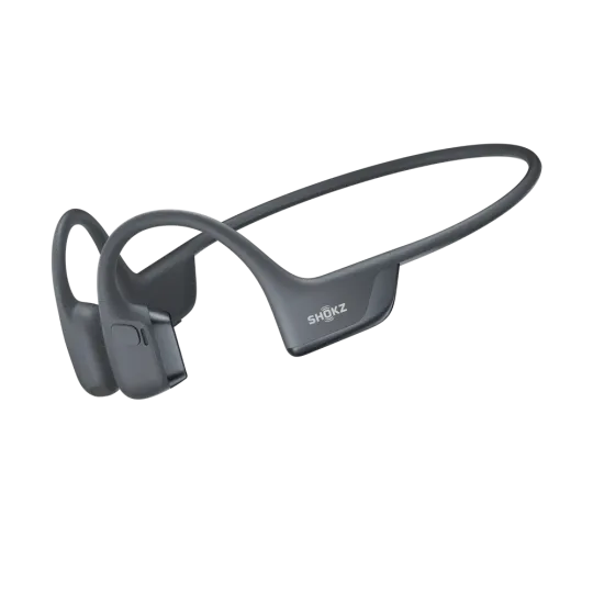 SHOKZ OpenRun Pro2 Gris - Ecouteurs bluetooth TWS à conduction osseuse