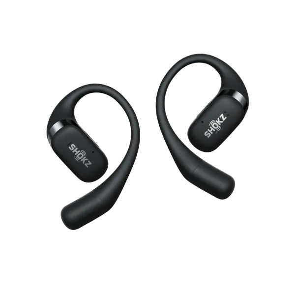 SHOKZ OpenFit Noir - Ecouteurs bluetooth TWS à conduction osseuse