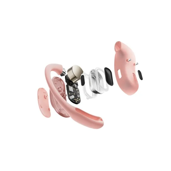 SHOKZ OpenFit Air Rose - Ecouteurs bluetooth TWS à conduction osseuse
