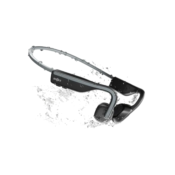 SHOKZ OpenMove Gris - Ecouteurs bluetooth TWS à conduction osseuse