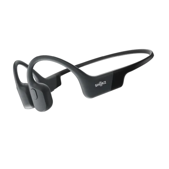 SHOKZ OpenRun Noir - Ecouteurs bluetooth TWS à conduction osseuse