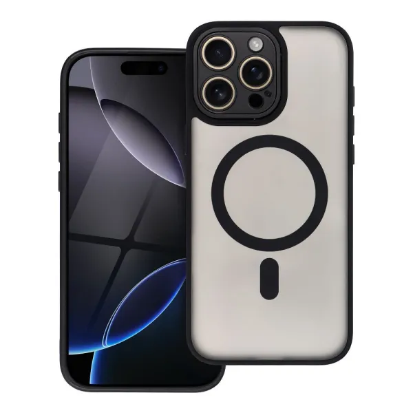 VARIETE MAG COVER Coque MagSafe Noire iPhone 17 (Tous les modèles)