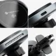 FORCELL F-GRIP Support de téléphone magnétique compatible Magsafe et induction pour grille de ventilation