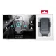 FORCELL F-GRIP Support de téléphone ajustable avec charge à induction pour grille de ventilation voiture