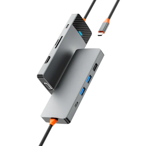 WIWU HUB USB-C 9 en 1 multifonction