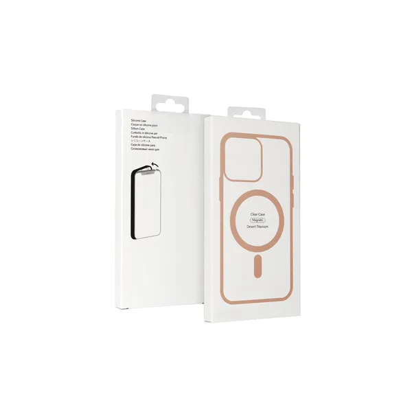 Emballage ACRYLIC Color Coque MagSafe rose iPhone 17 (Tous les modèles)