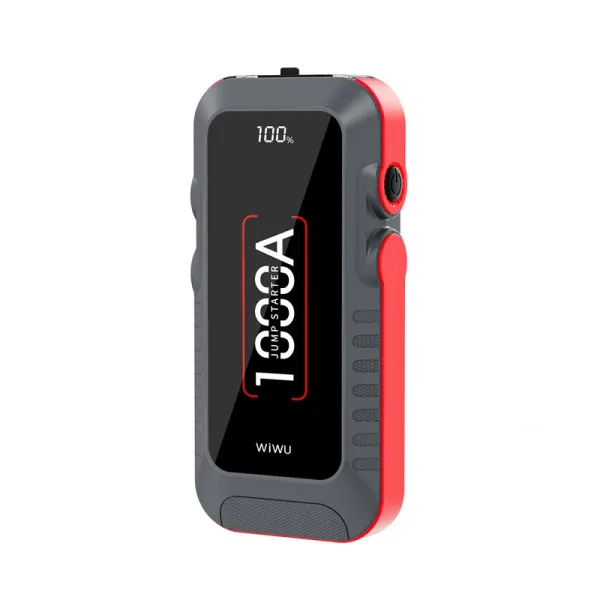 WIWU Démarreur d'appoint batterie voiture 10 000mAh