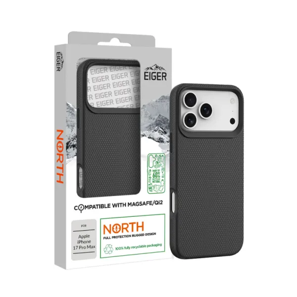 EIGER Coque MagSafe iPhone 17 (Tous les modèles)