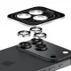 BENKS Protecteur d'objectif caméra en verre trempé noir iPhone 17 Pro/Pro Max