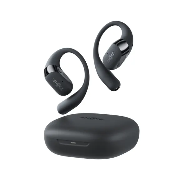 SHOKZ OpenFit 2 - Ecouteurs bluetooth TWS à conduction osseuse noir