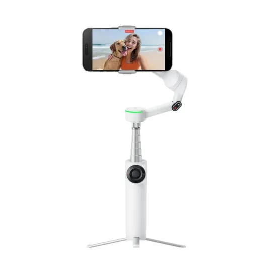 ARASHI INSTA360 FLOW 2 AI tracker Trépied / Perche à selfie blanc
