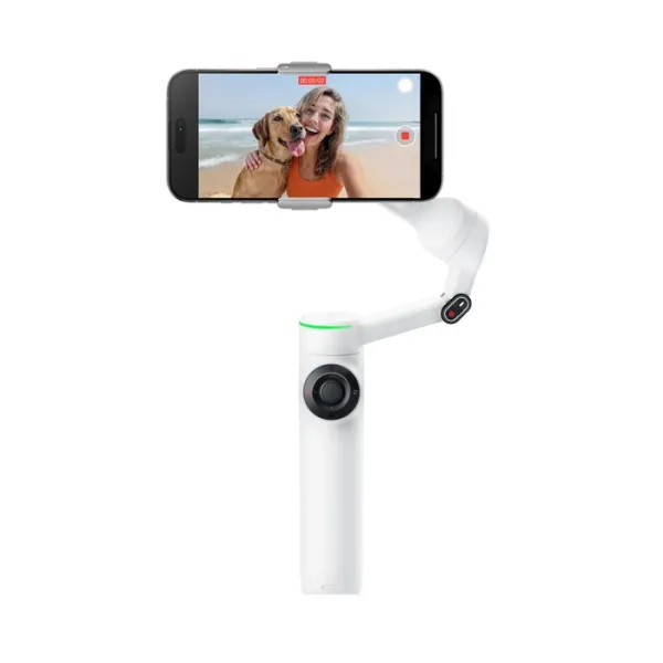 ARASHI INSTA360 FLOW 2 AI tracker Trépied / Perche à selfie blanc