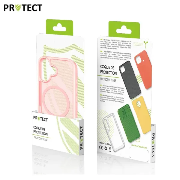 PROTECT IF014 Coque MagSafe iPhone 17 rose