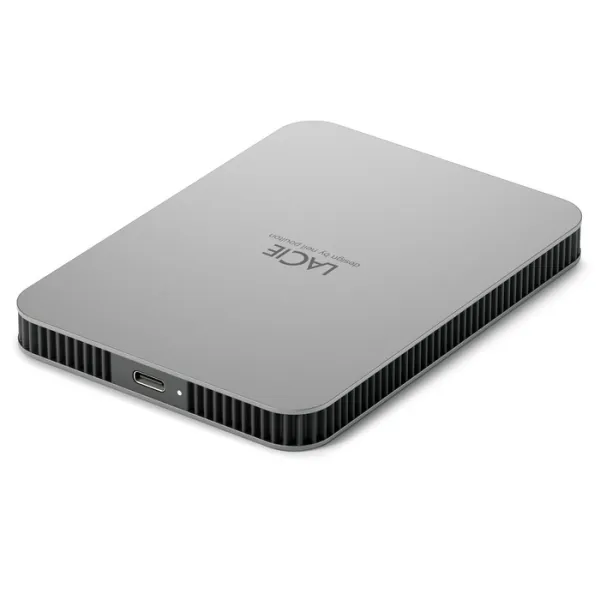 LACIE Disque dur Mobile Drive 1 To et 2 To argent