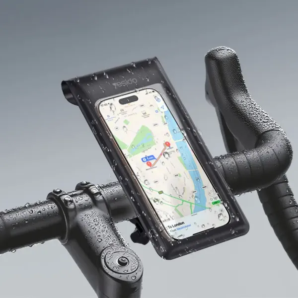 YESIDO Support Smartphone pour Vélo Étanche