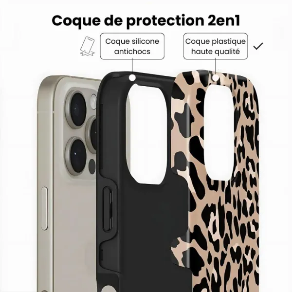 Coque de protection 2 en 1