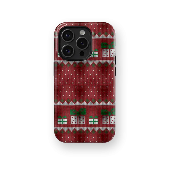 Cozy Knit | Coque de téléphone 3D 2en1 Ultra-résistante