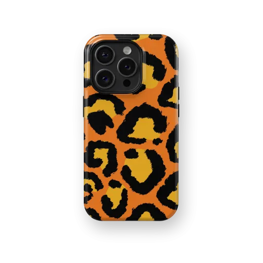 Fiery Serengeti | Coque de téléphone 3D 2en1 Ultra-résistante