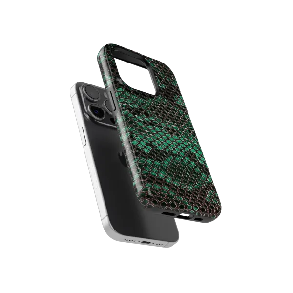 Jade Snake | Coque de téléphone 3D 2en1 Ultra-résistante