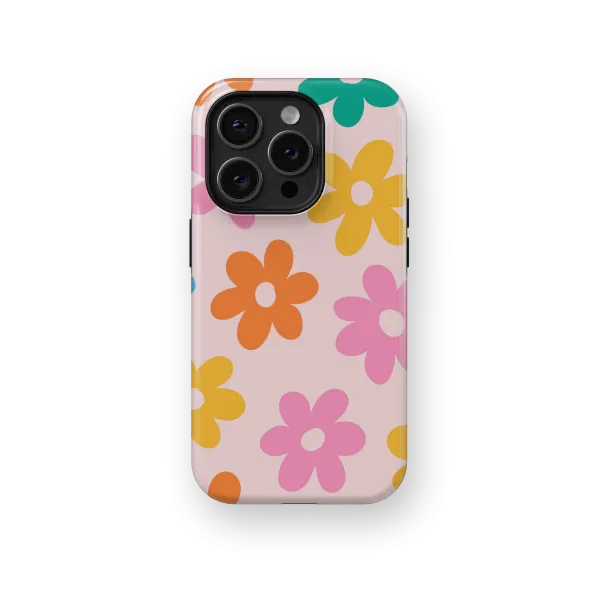 Daisy Delight | Coque de téléphone 3D 2en1 Ultra-résistante