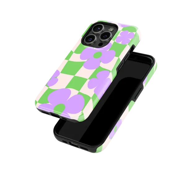 Garden Grid | Coque de téléphone 3D 2en1 Ultra-résistante