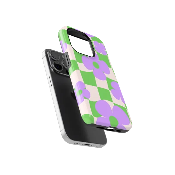 Garden Grid | Coque de téléphone 3D 2en1 Ultra-résistante
