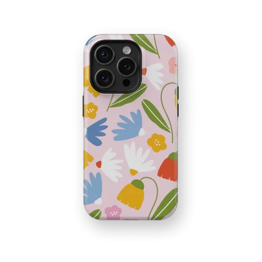Spring Stems | Coque de téléphone 3D 2en1 Ultra-résistante