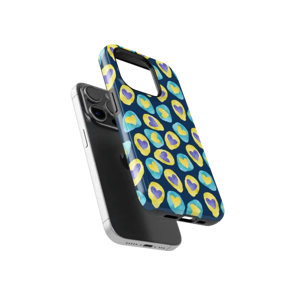 Love Chat | Coque de téléphone 3D 2en1 Ultra-résistante