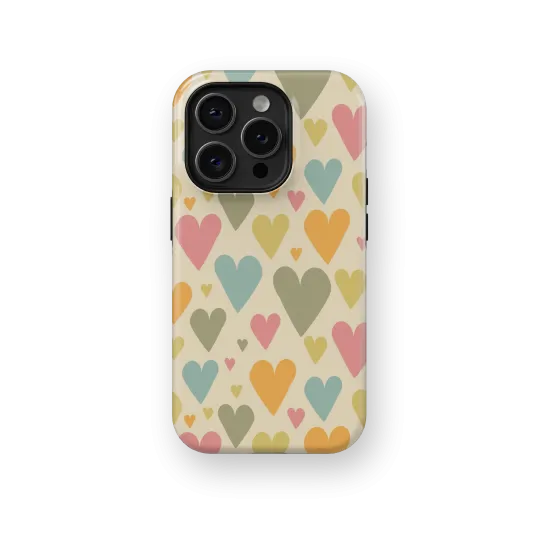 Retro Romance | Coque de téléphone 3D 2en1 Ultra-résistante