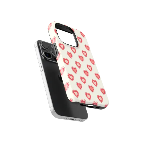Amoré | Coque de téléphone 3D 2en1 Ultra-résistante