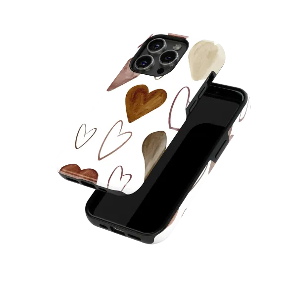 Autumn Love | Coque de téléphone 3D 2en1 Ultra-résistante