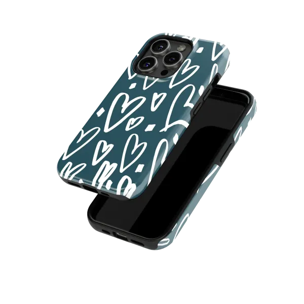 Meadow of Hearts | Coque de téléphone 3D 2en1 Ultra-résistante