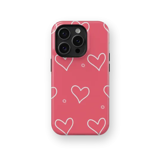 Simple Love | Coque de téléphone 3D 2en1 Ultra-résistante