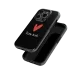 Signature Love - Black | Coque de téléphone 3D 2en1 Ultra-résistante