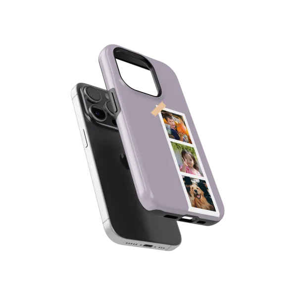 Photo Booth - Purple | Coque de téléphone 3D 2en1 Ultra-résistante