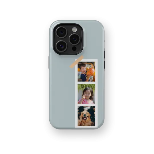 Photo Booth - Blue | Coque de téléphone 3D 2en1 Ultra-résistante