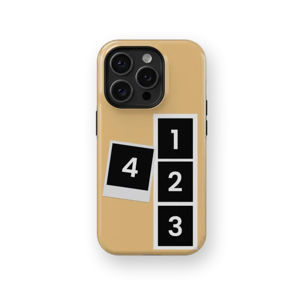 Memory Collage - Yellow | Coque de téléphone 3D 2en1 Ultra-résistante