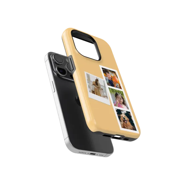 Memory Collage - Yellow | Coque de téléphone 3D 2en1 Ultra-résistante