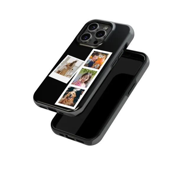 Memory Collage - Black | Coque de téléphone 3D 2en1 Ultra-résistante