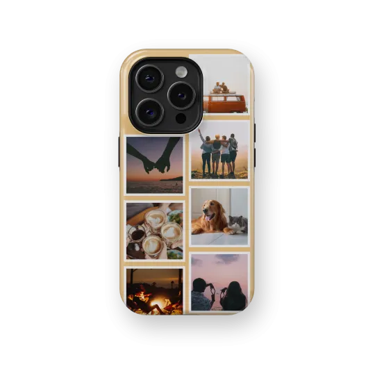 Snapshot Gallery - Yellow | Coque de téléphone 3D 2en1 Ultra-résistante