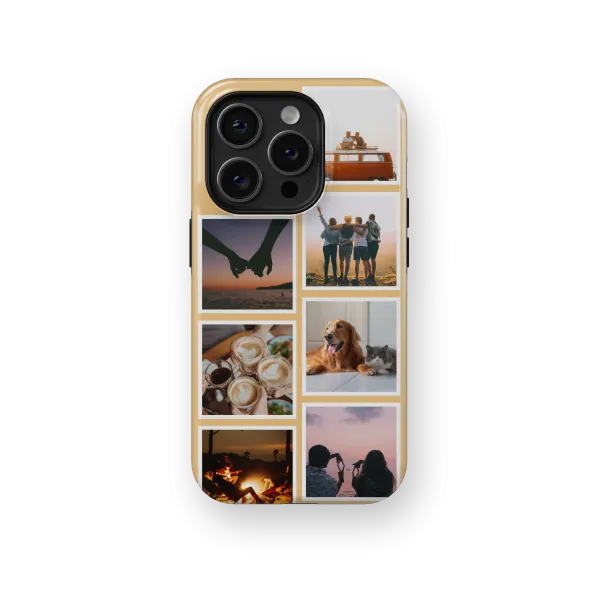 Snapshot Gallery - Yellow | Coque de téléphone 3D 2en1 Ultra-résistante