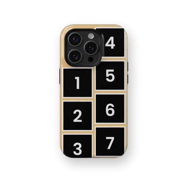 Snapshot Gallery - Yellow | Coque de téléphone 3D 2en1 Ultra-résistante
