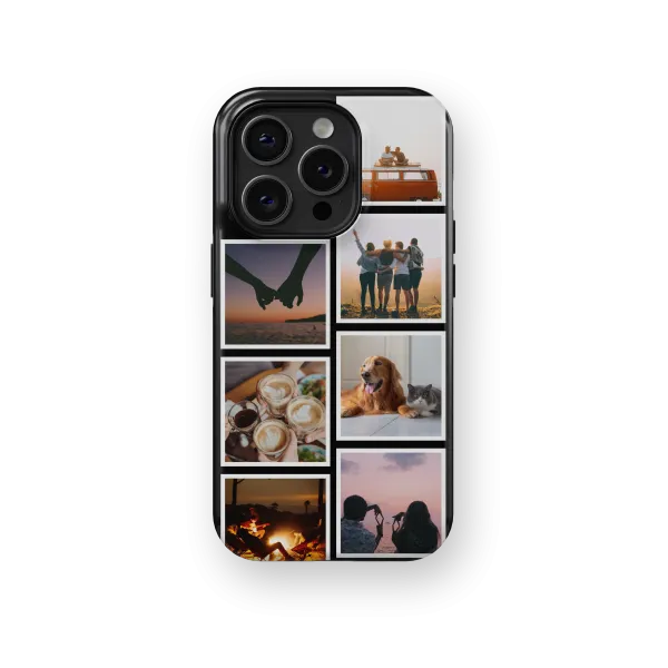 Snapshot Gallery - Black | Coque de téléphone 3D 2en1 Ultra-résistante