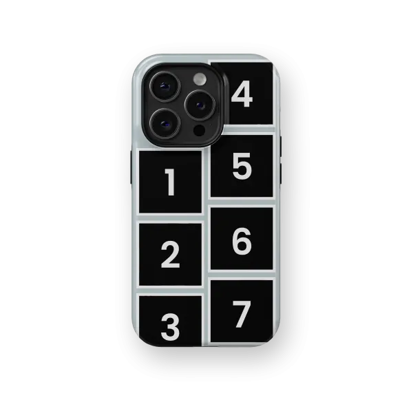Snapshot Gallery - Blue | Coque de téléphone 3D 2en1 Ultra-résistante