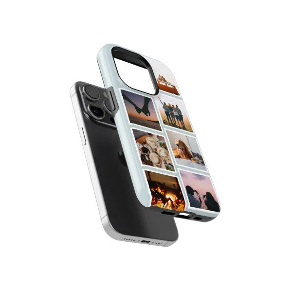 Snapshot Gallery - Blue | Coque de téléphone 3D 2en1 Ultra-résistante