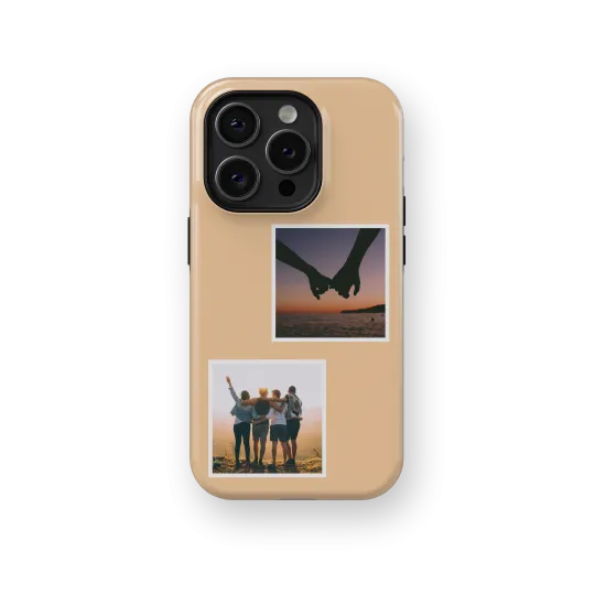 Twin Memories - Yellow | Coque de téléphone 3D 2en1 Ultra-résistante