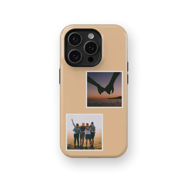 Twin Memories - Yellow | Coque de téléphone 3D 2en1 Ultra-résistante